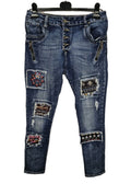 EK3616 Damen Jeans, blau, Gr.L0