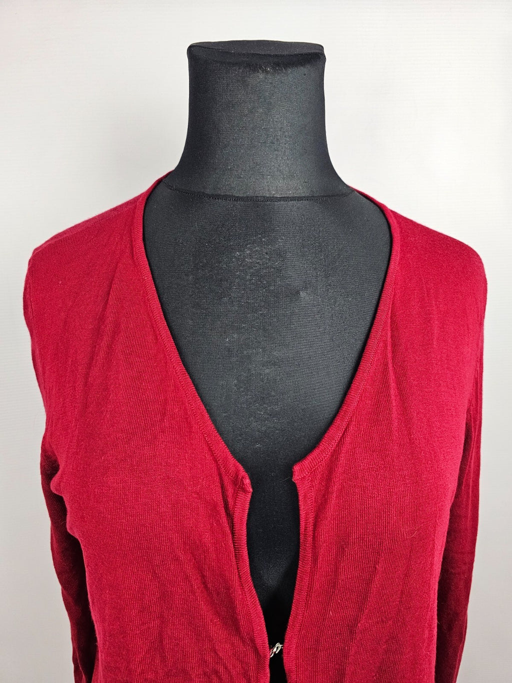 EK5467 Damen Strickjacke von Street One, rot, Gr. 441