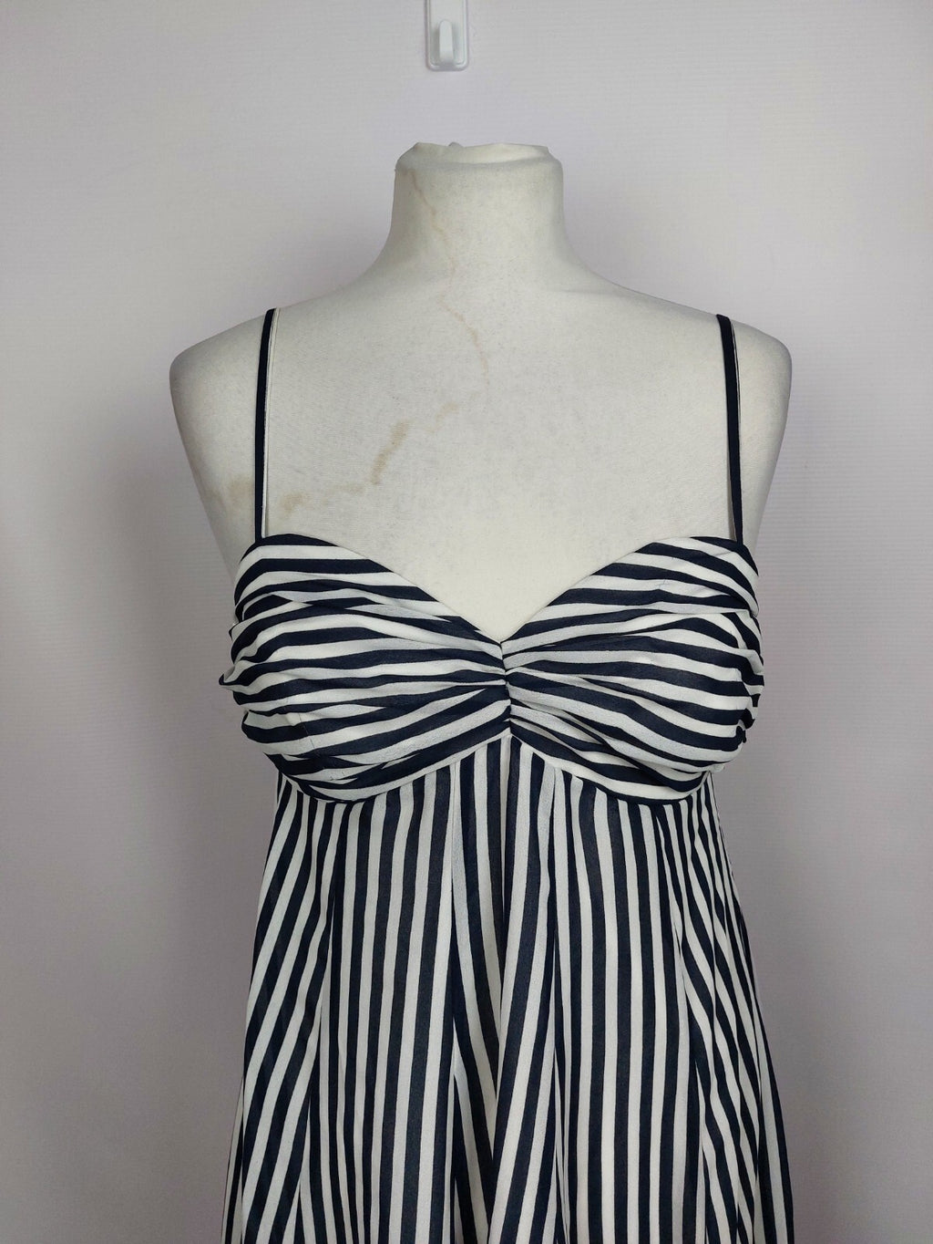 EK4487 Damen Kleid von Apart, Grau/weiß gestreift, Gr. 381
