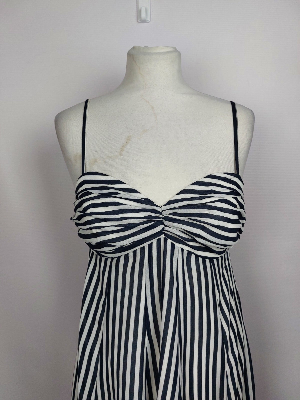 EK4487 Damen Kleid von Apart, Grau/weiß gestreift, Gr. 381