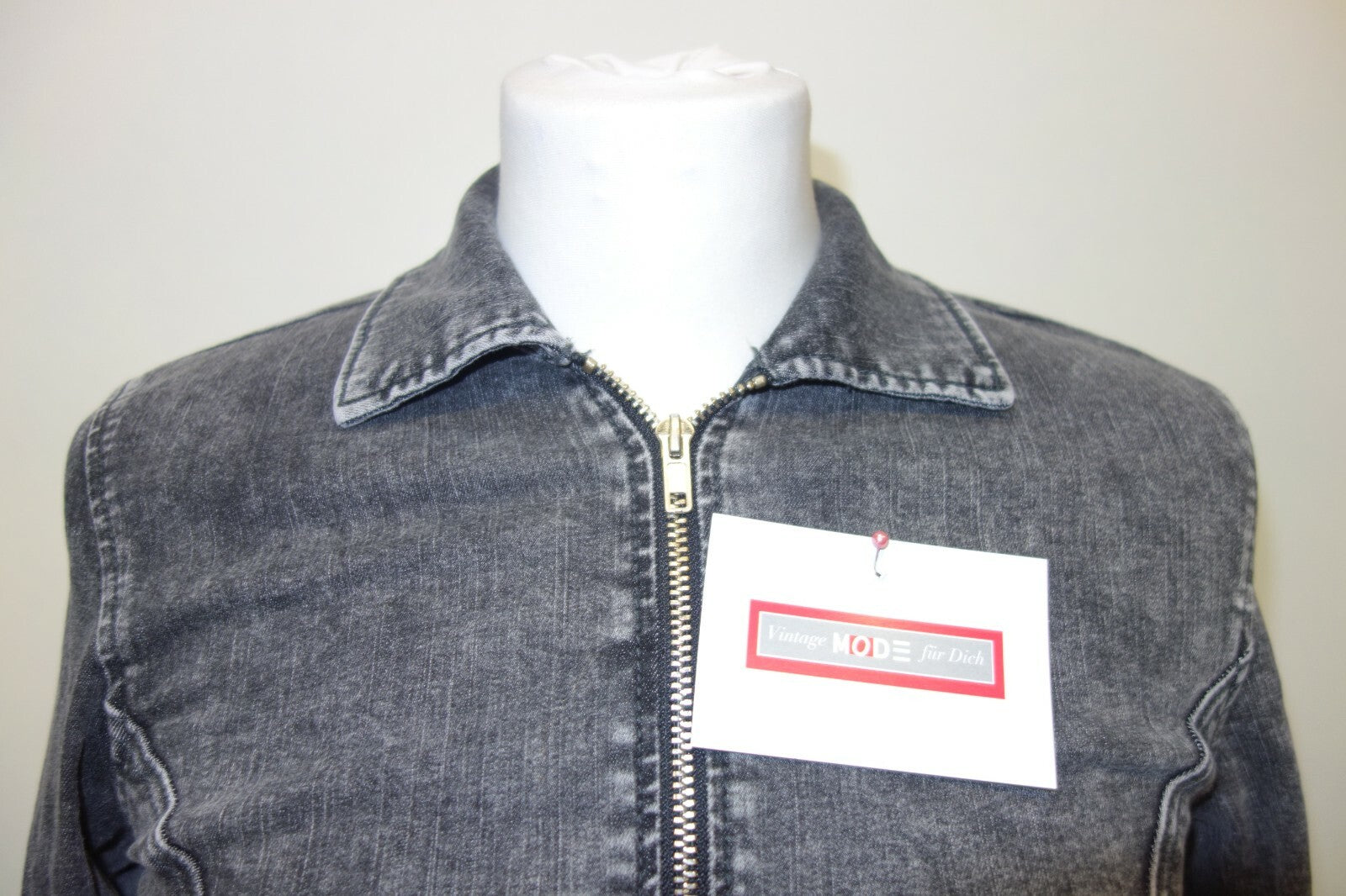 EK0702 Damen Kleid aus Jeansstoff von Tally Weijl, grau, 341