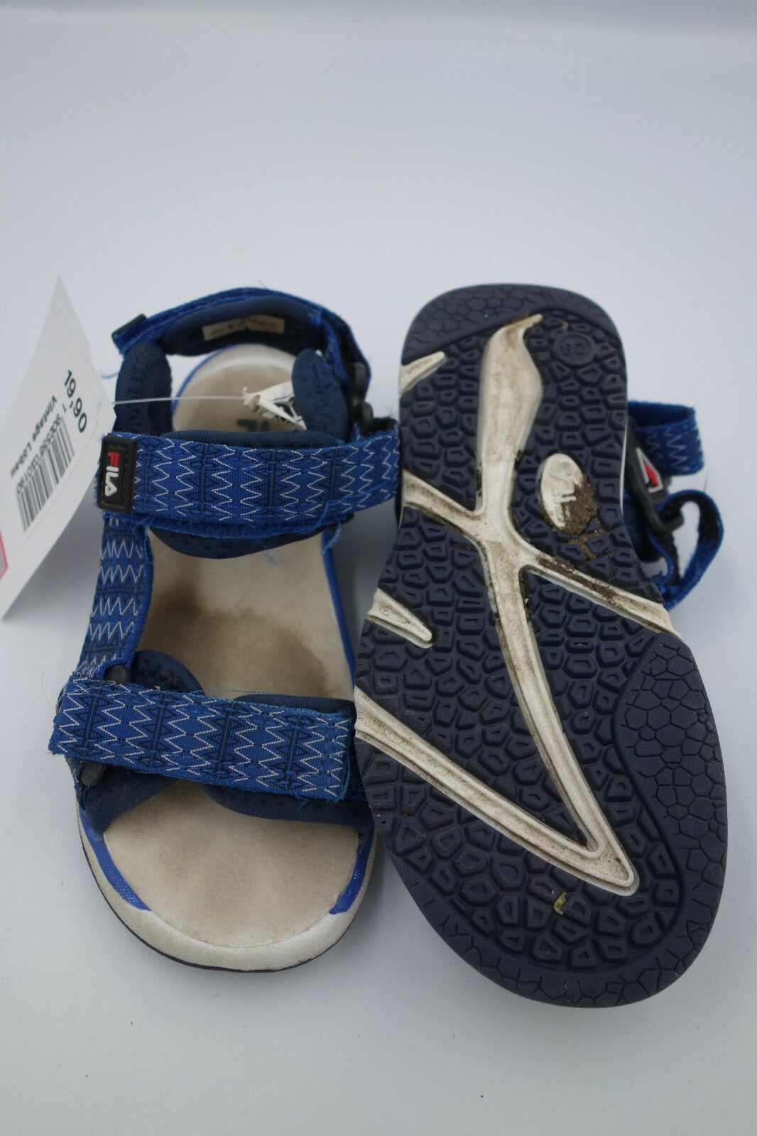 ES0187 Sandalen von Fila, blau, 285