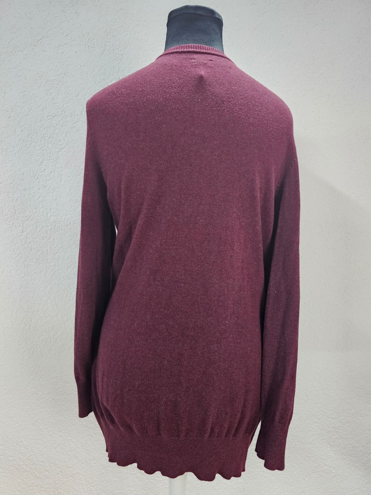 EK3497 Damen Strickjacke von Mustang, dunkelrot, Gr. XL4