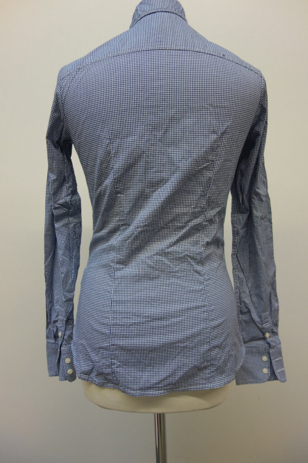 EK2528 Damen Bluse von Tommy Hilfiger, kariert, Gr. 2 (34)3