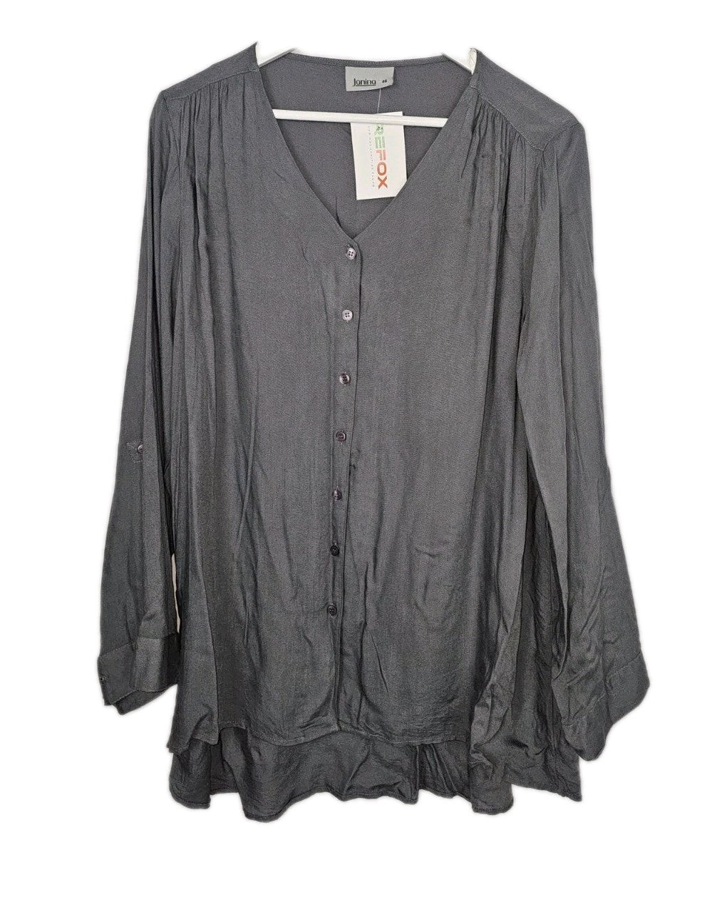 EK9064 Damen Bluse von Janina, Grau, Gr. 460