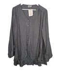 EK9064 Damen Bluse von Janina, Grau, Gr. 460
