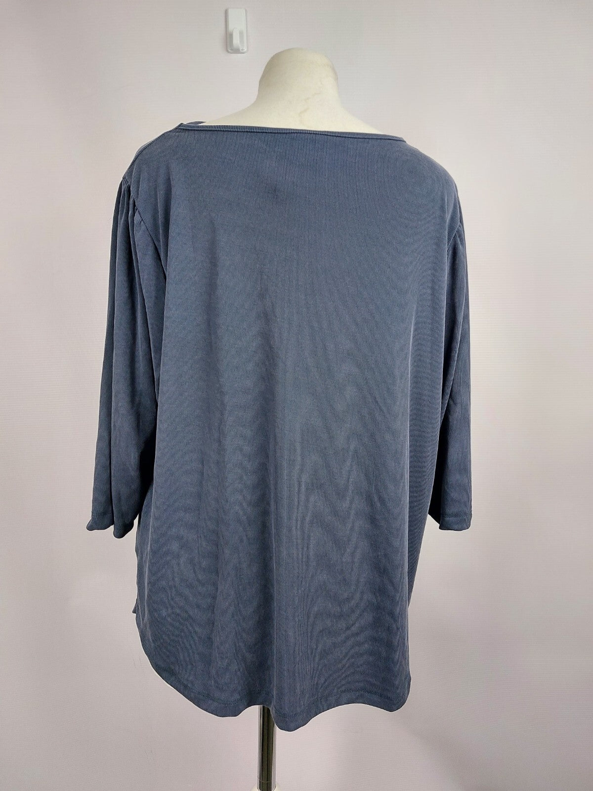 EK1959 Damen Shirt von Luxzuz, graublau, Gr. L4