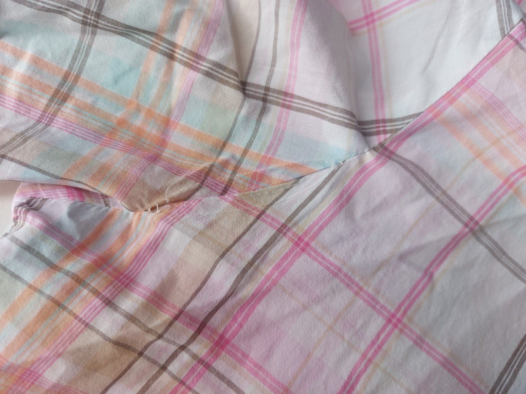 EK3606 Damen Bluse von Erfo, kariert, Gr. 385