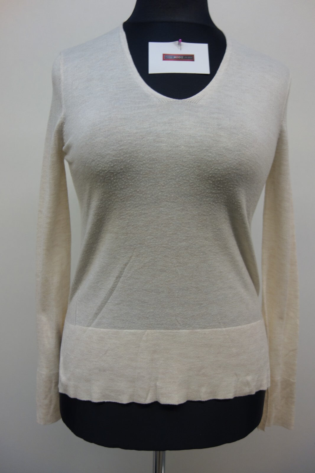 EK3123 Damen Shirt von Zara, beige, Gr. S0