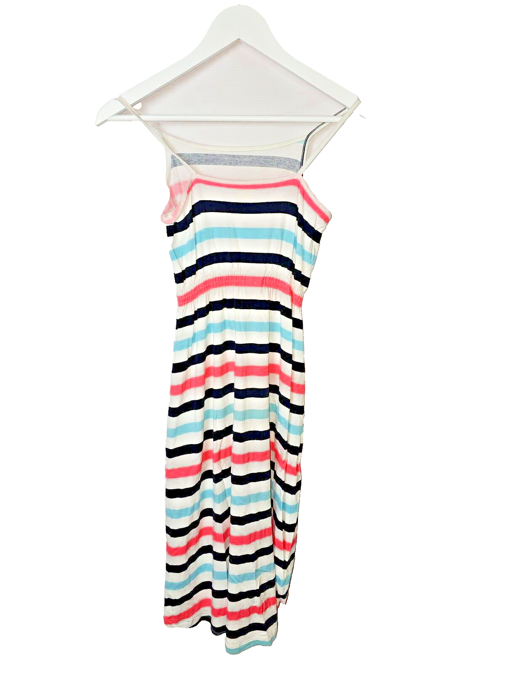 EK6744 Mädcjen Kleid von H&M, Weiß, Gr.134/1402