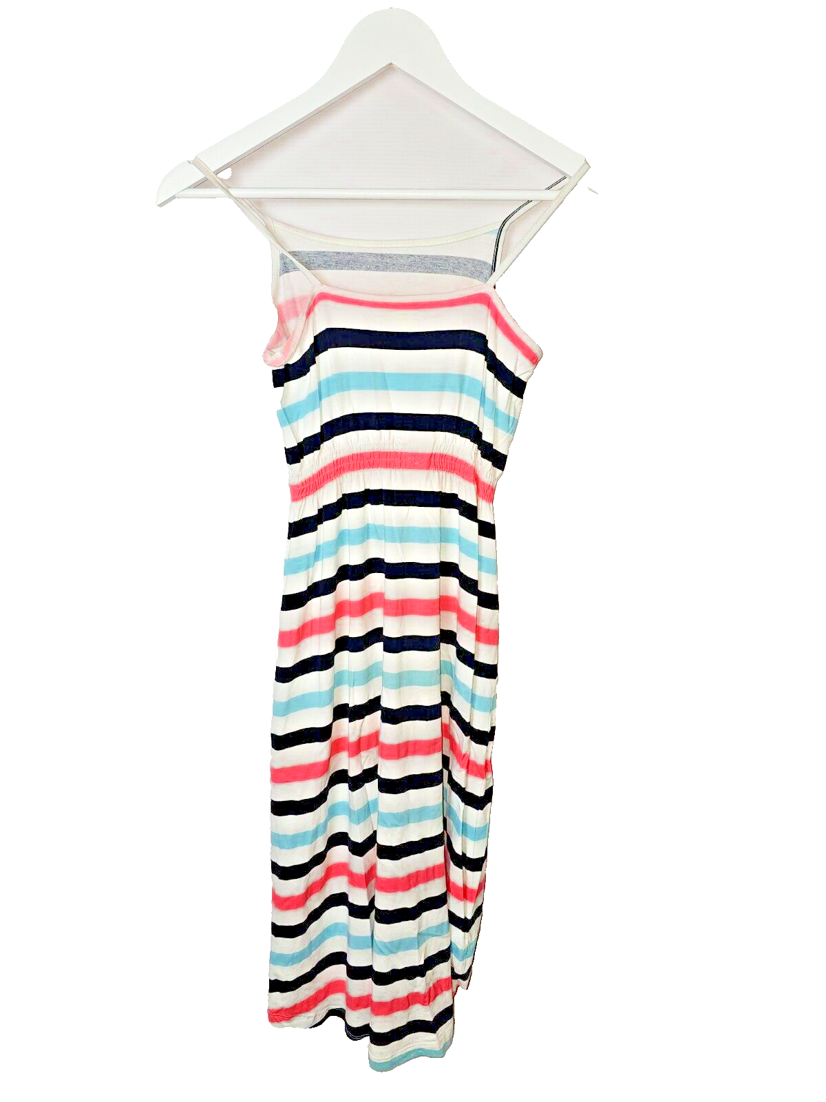 EK6744 Mädcjen Kleid von H&M, Weiß, Gr.134/1402