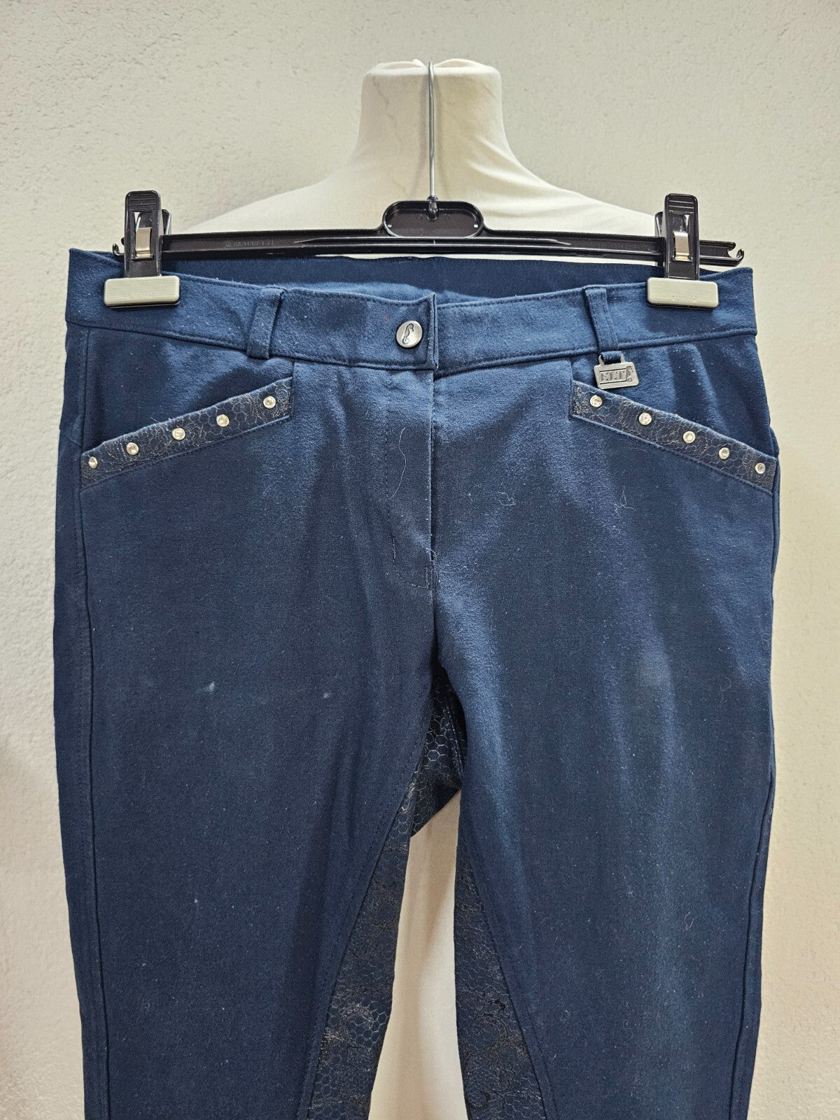 EK6176 Damen Reithose von ELT, blau, Gr. 381