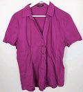 EK9277 Damenbluse More&More Gr.44 Lila0