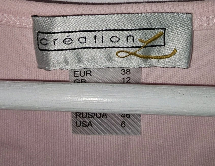 EK10955 Damen Blazer mit Top von CollectionL, rosa, Gr.387