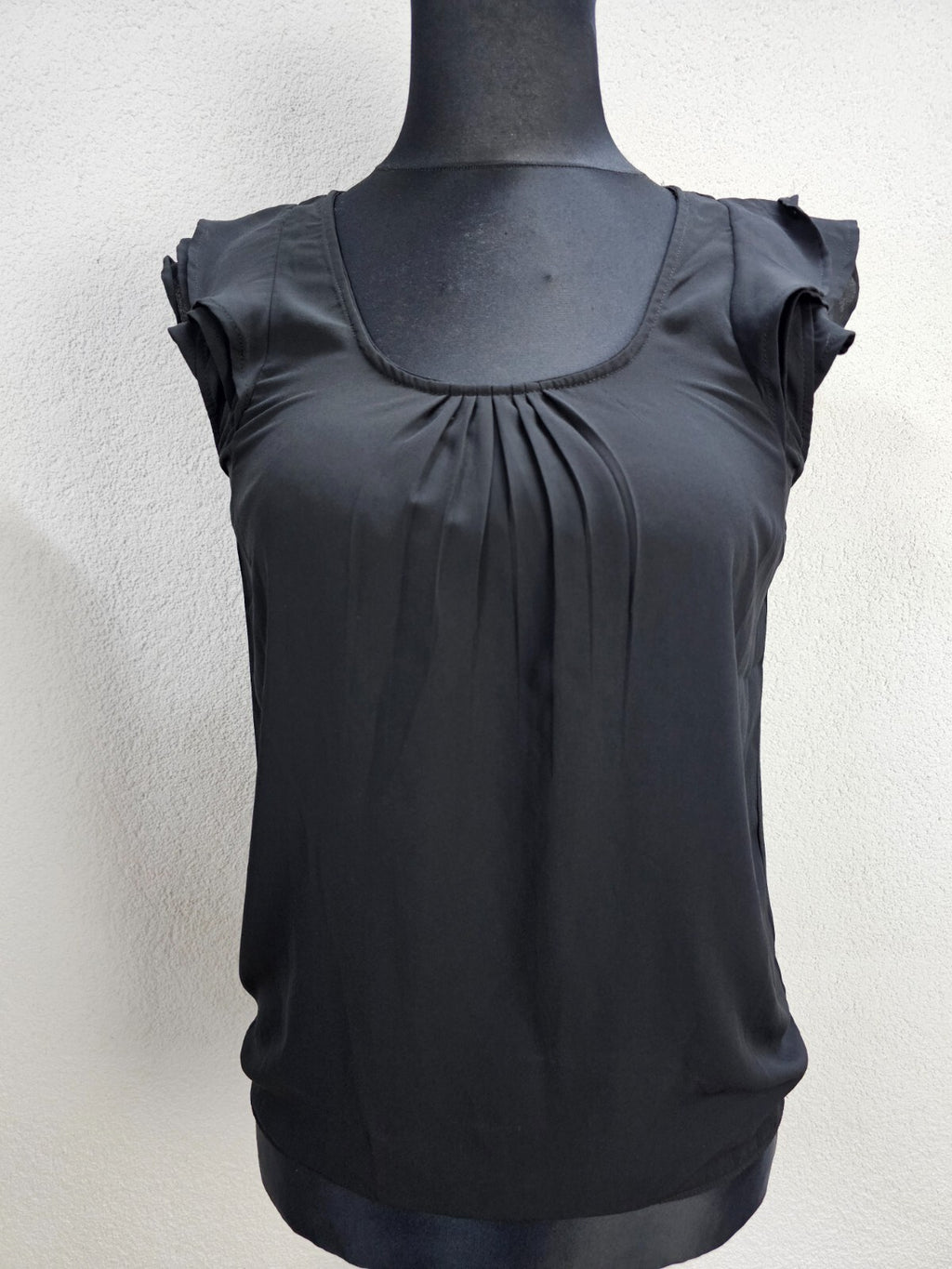 EK6357 Damen Bluse von Amisu, schwarz, Gr.L0