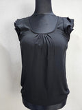EK6357 Damen Bluse von Amisu, schwarz, Gr.L0