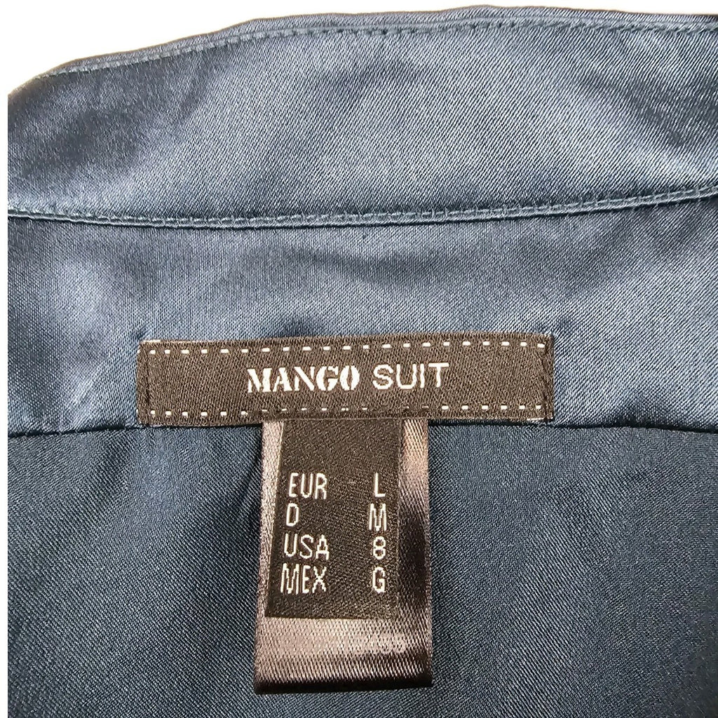 EK10559 Damen Bluse Mango Suit, Grün, Gr. L2