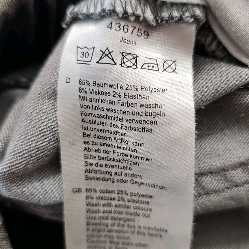 EK9930 Damen Jeans von Cest Paris, grau, Gr.365
