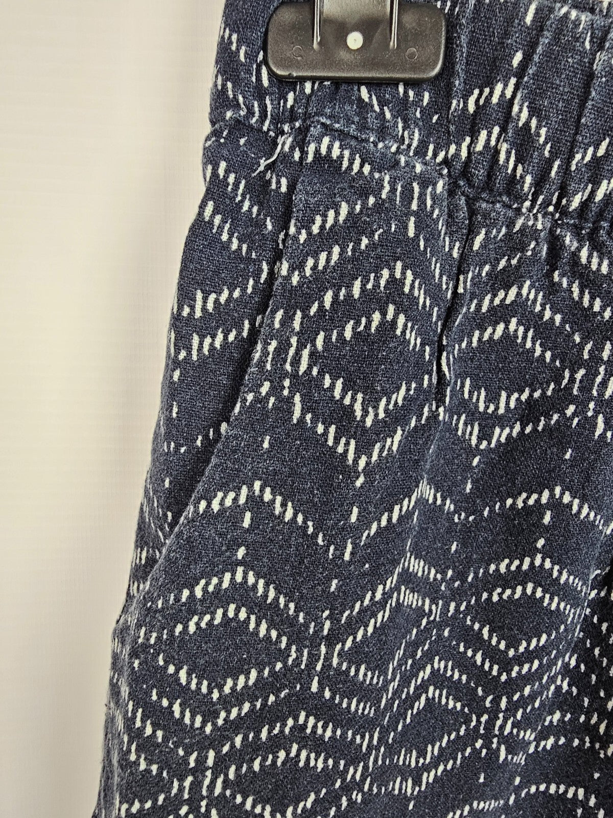 EK5601 Damen Stoff Shorts von Vero Moda, blau/weiß, Gr. M3