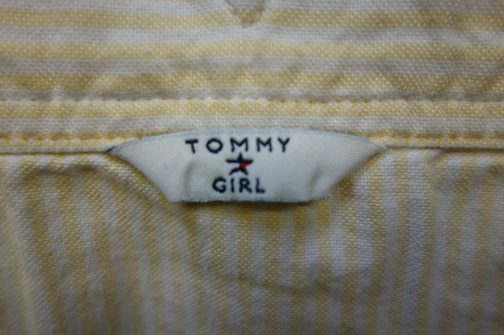 EK0657 Mädchen Kleid von Tommy Hilfiger, gelb, Gr. 6 (116)4