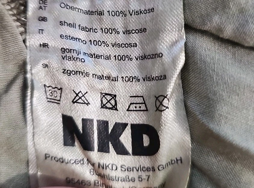 EK8984 Damen Bluse von NKD, grün, Gr.L3