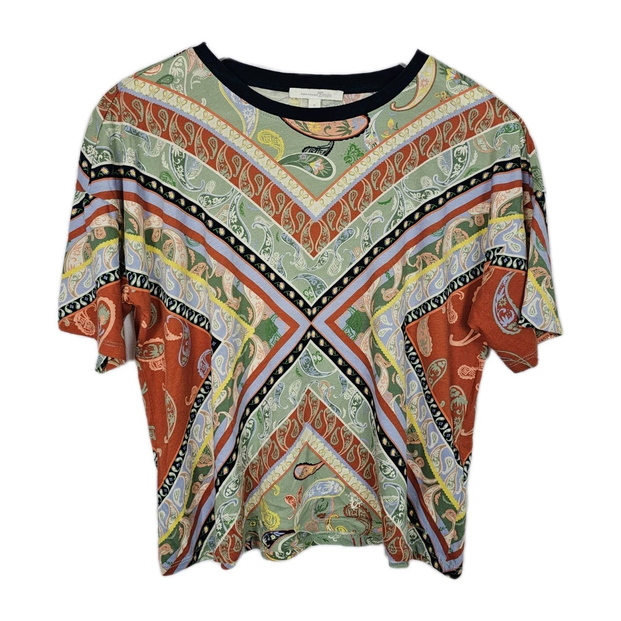 EK11091 Damen T-Shirt von Tom Tailor, Mehrfarbig, Gr. M0
