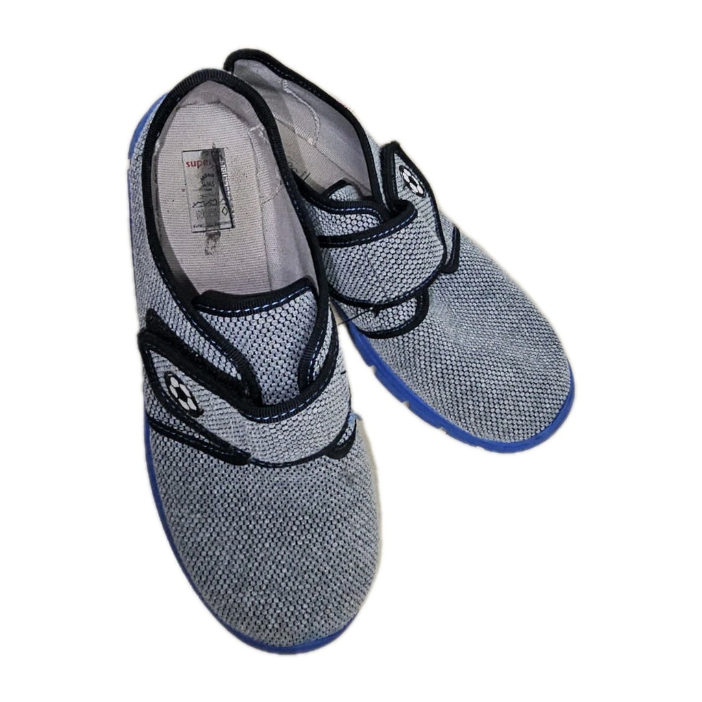 ES108 Jungen Hausschuhe von Superfit, Grau, Gr. 350