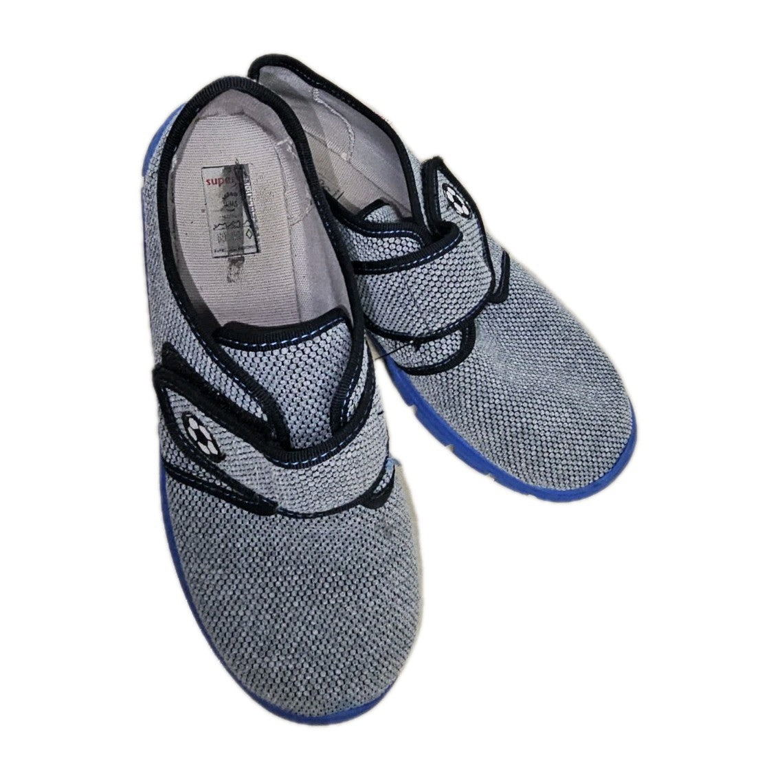 ES108 Jungen Hausschuhe von Superfit, Grau, Gr. 350