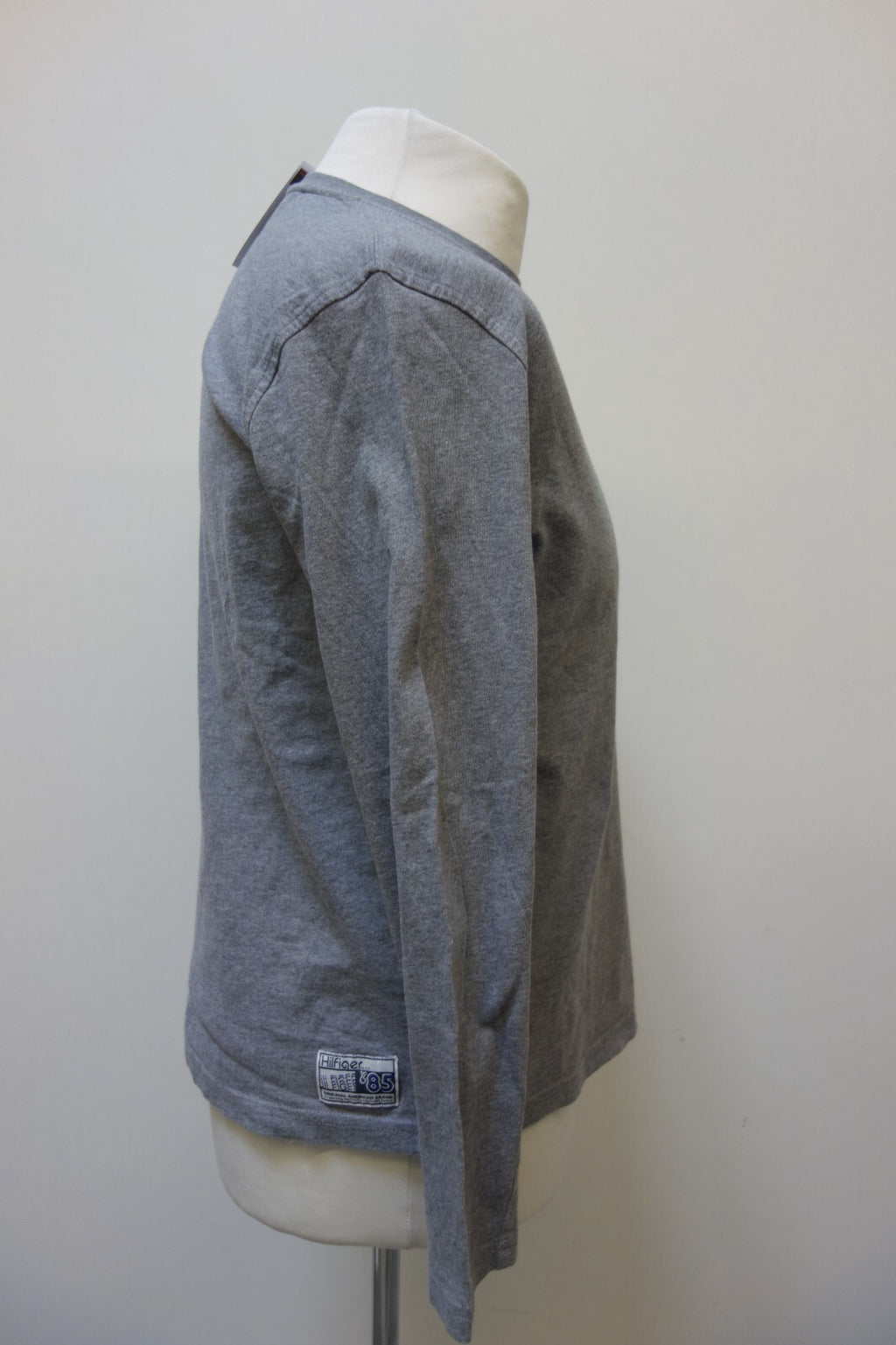 EK3458 Kinder Langarmshirt von Tommy Hilfiger, grau, Gr. 16 (176)2