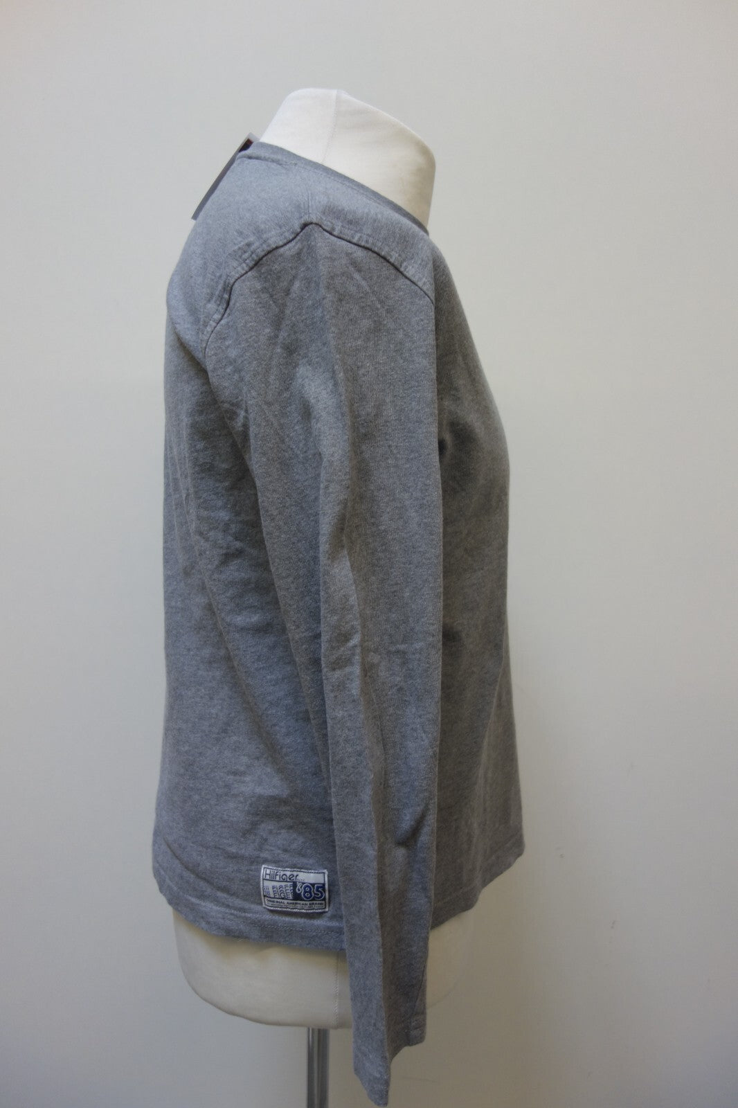 EK3458 Kinder Langarmshirt von Tommy Hilfiger, grau, Gr. 16 (176)2