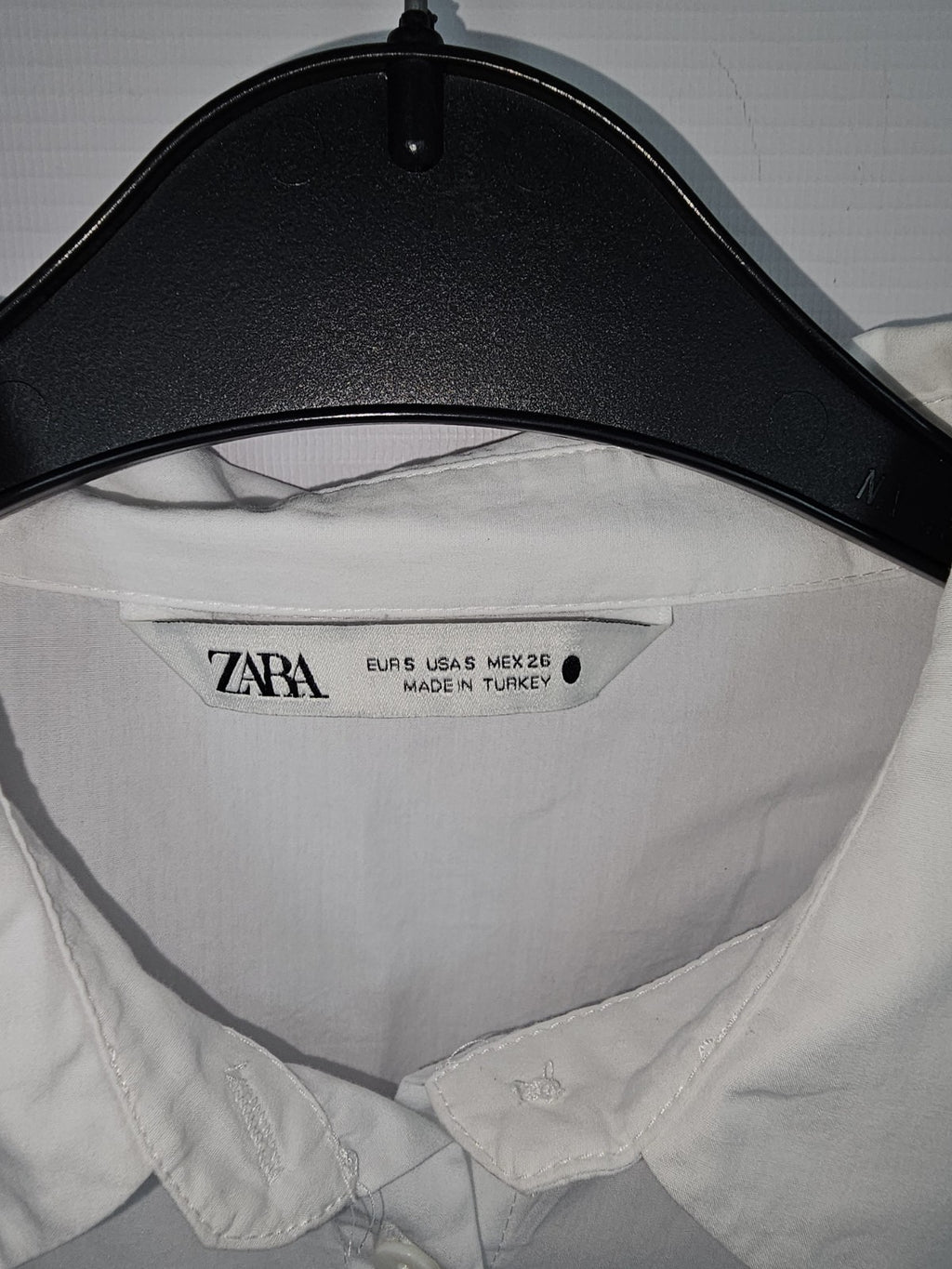 EK8023 Damen Bluse von Zara, Weiß, Gr. S5