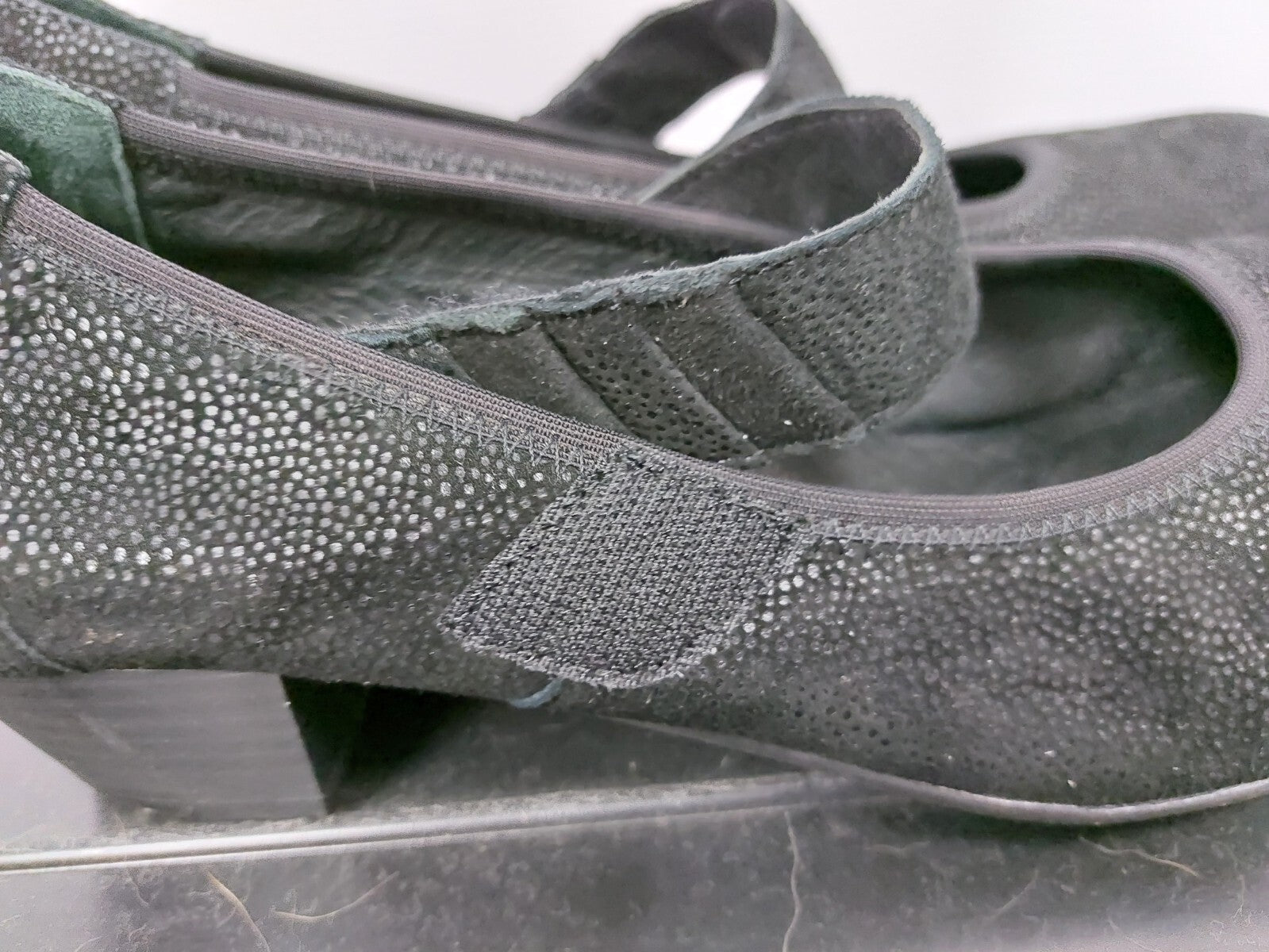 ES0173 flache Pumps von Medicus, schwarz, Gr. 6,54