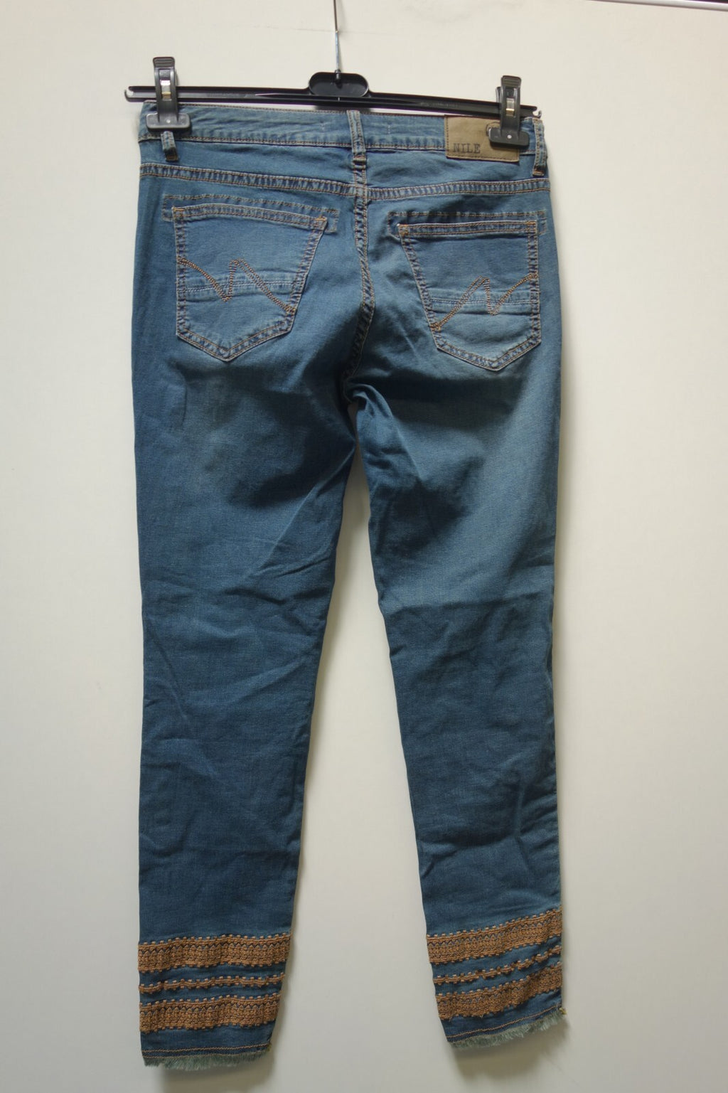 EK0960 Damen Jeans von Nile, blau, Gr. S3
