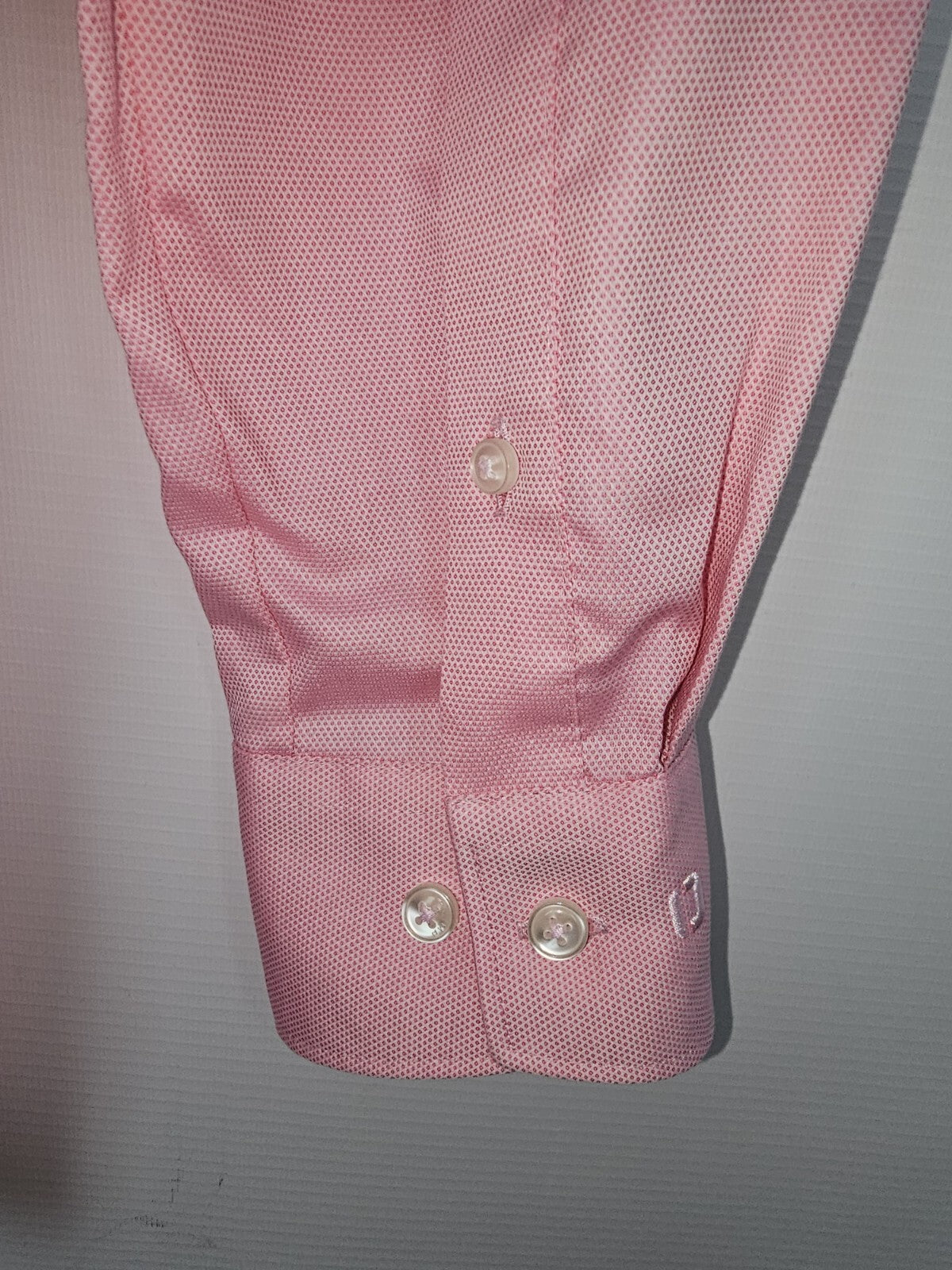 EK6856 Herren Hemd von Olymp, Rosa, Gr.40, 15¾4