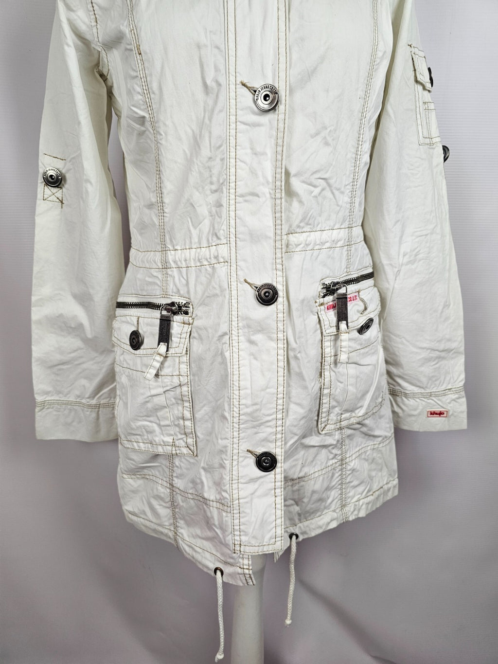 EK5595 Damen Jacke von Khujo, weiß, Gr. M2
