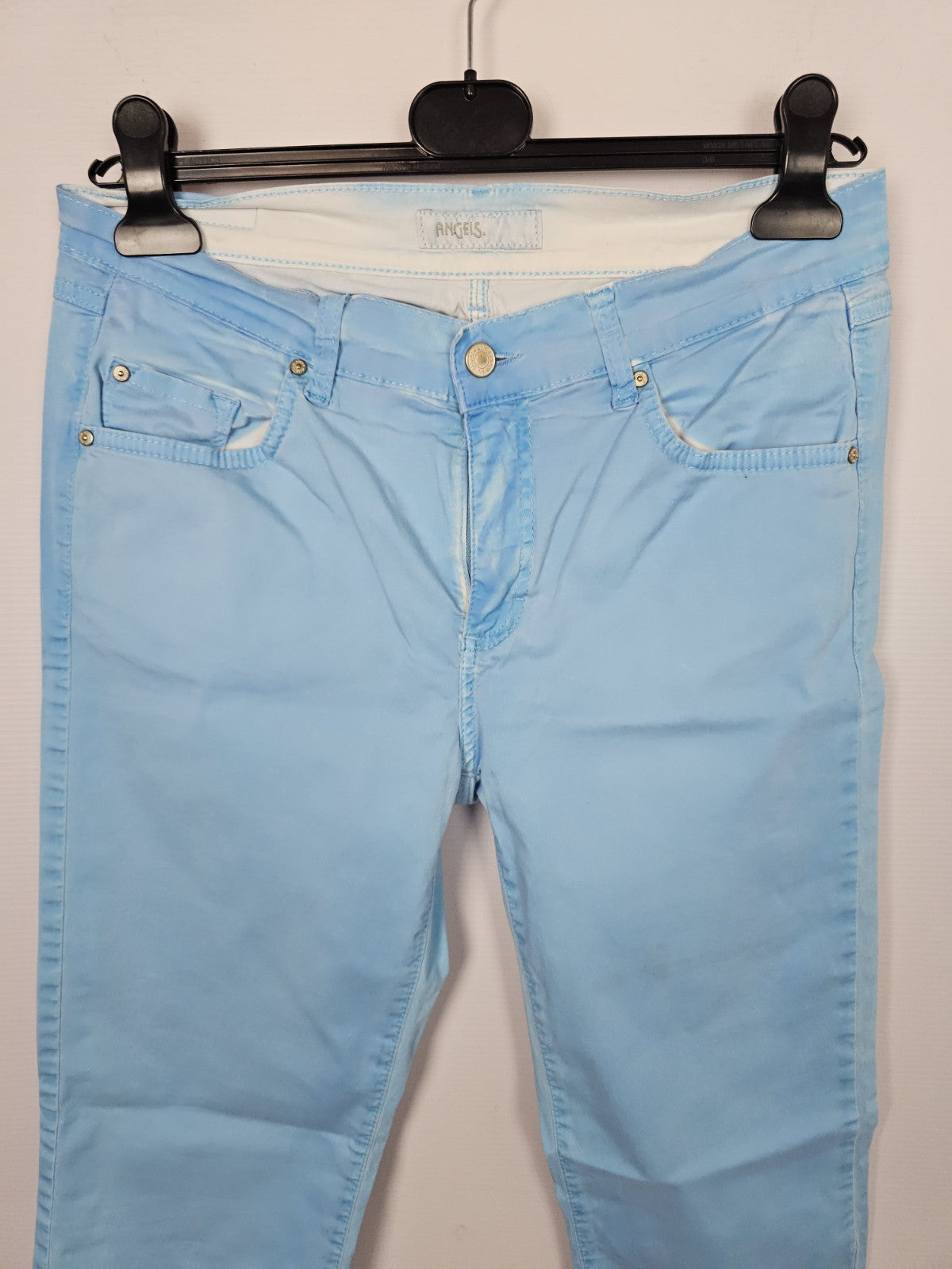 EK9089 Damen Shorts von Abgels, Hellblau, Gr. Ca 381