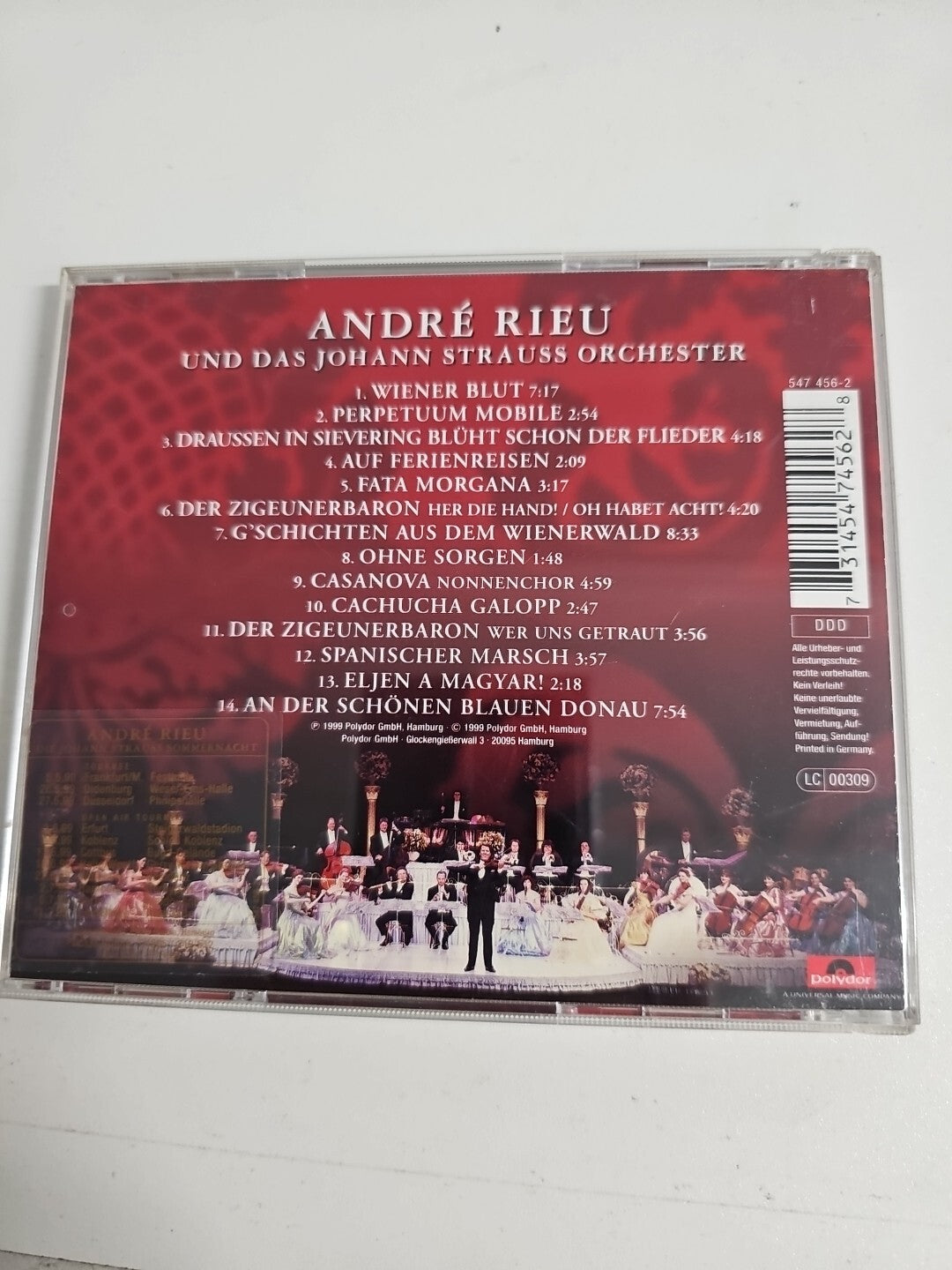 EB1130 CD ANDRE RIEU – "100 Jahre Strauß"  NEU3