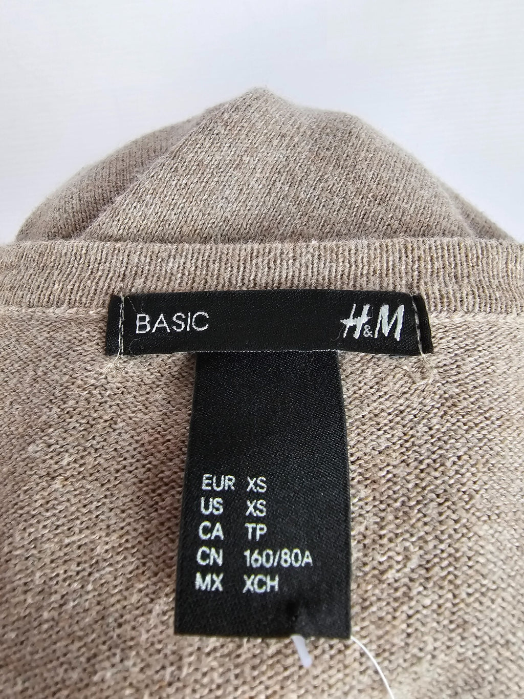 EK5577 Damen Strickjacke von H&M, roségrau, Gr. XS5