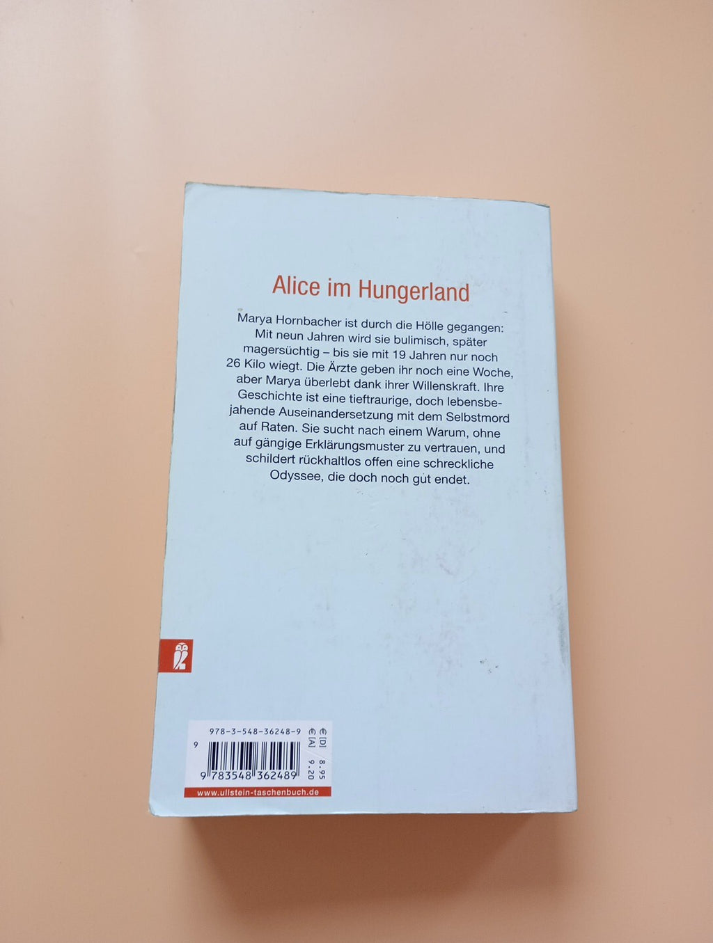 Alice im Hungerland von Marya Hornbacher (2010, Taschenbuch) 3951