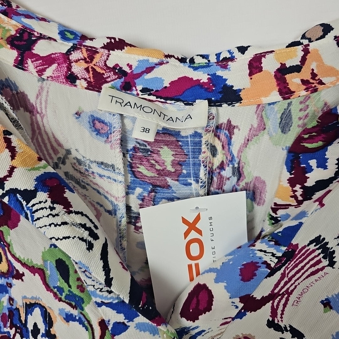 EK6461 Damen Bluse von Tramontana, Mehrfarbig, Gr.381