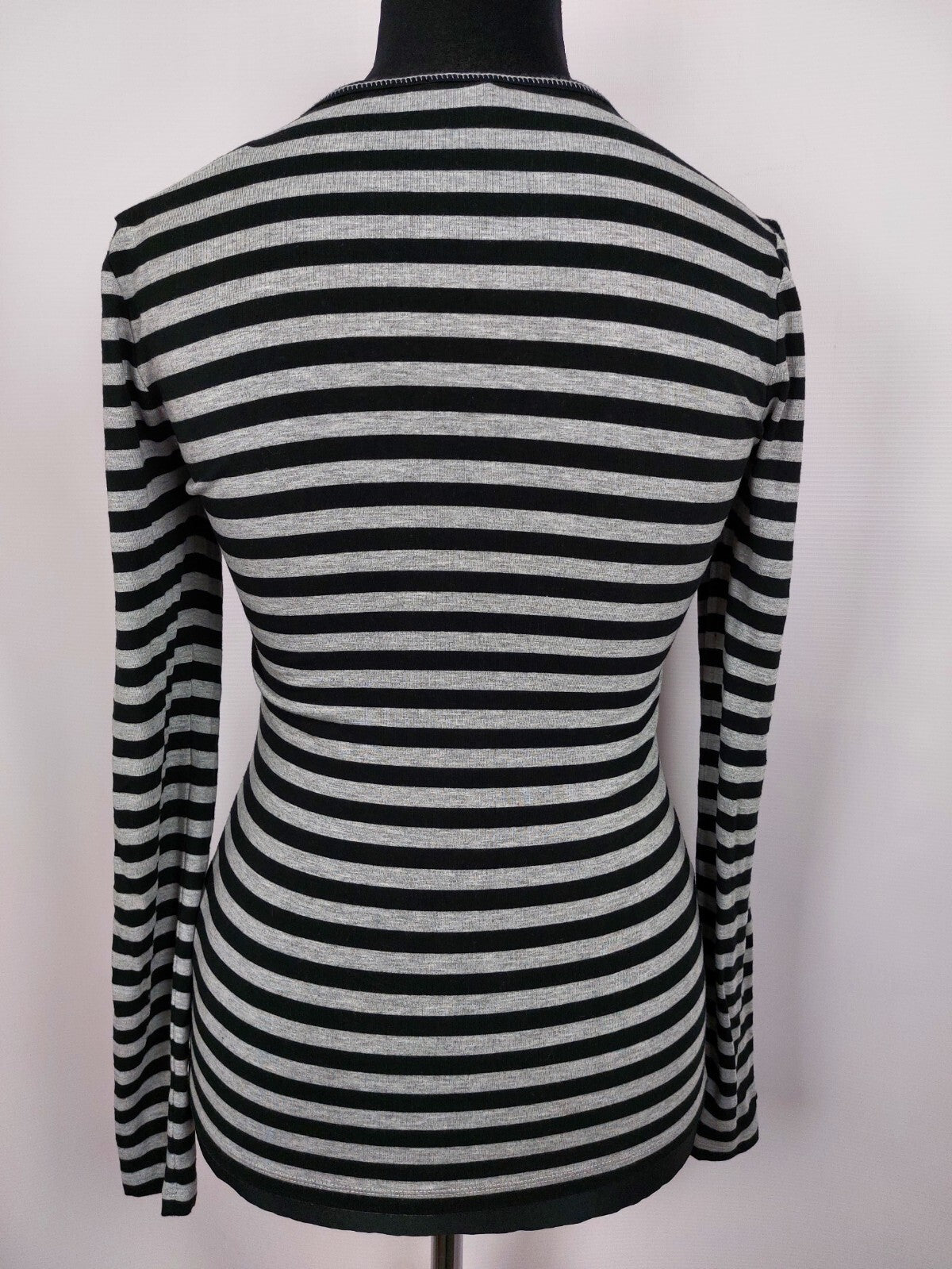 EK4664 Damen Langarmshirt von Rosner, schwarz-grau, Gr.385
