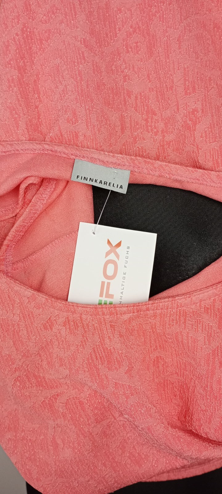 EK4944 Damen Shirt von Finnkarelia, rosa/orange, Gr. 485