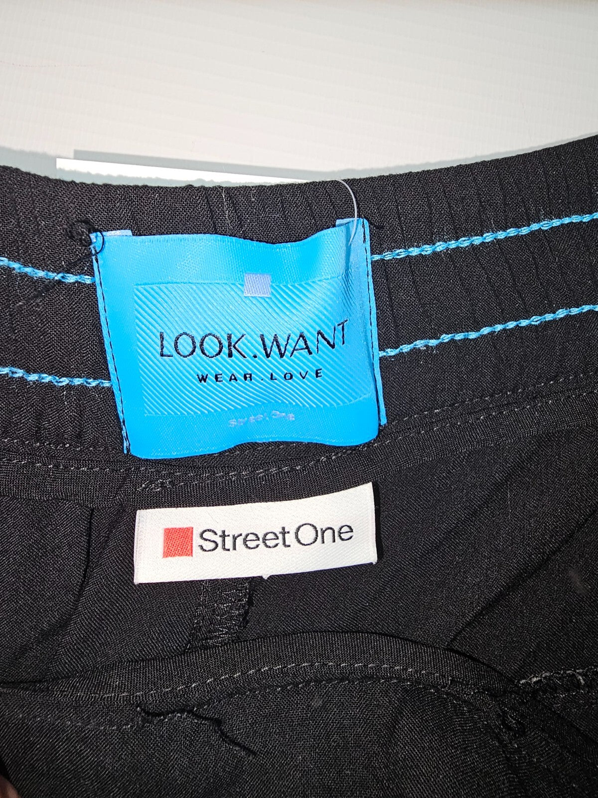 EK6438 Damen Hose von Street One, schwarz, Gr.423