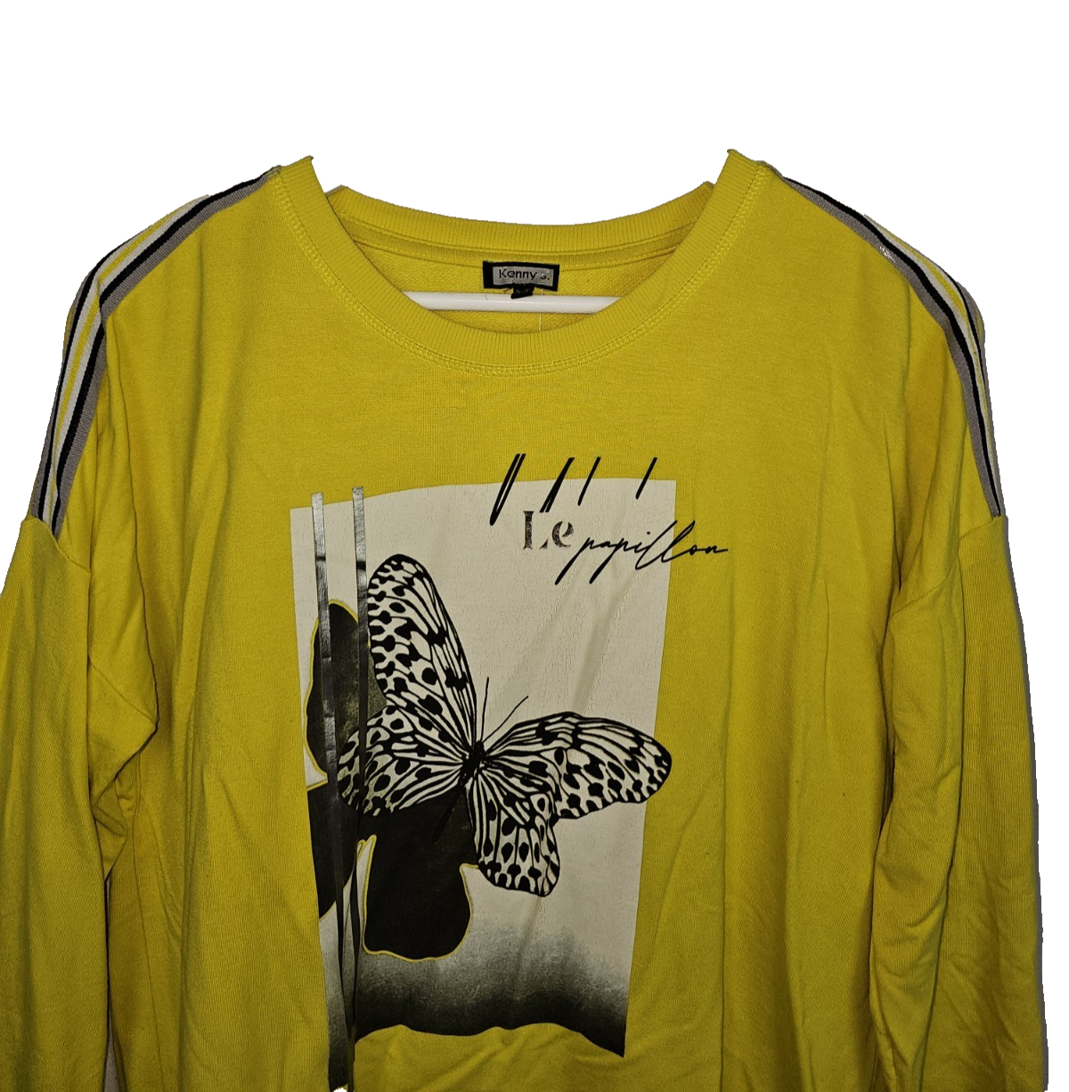 EK7621 Damen Sweatshirt von Kenny S., Gelb, Gr.361