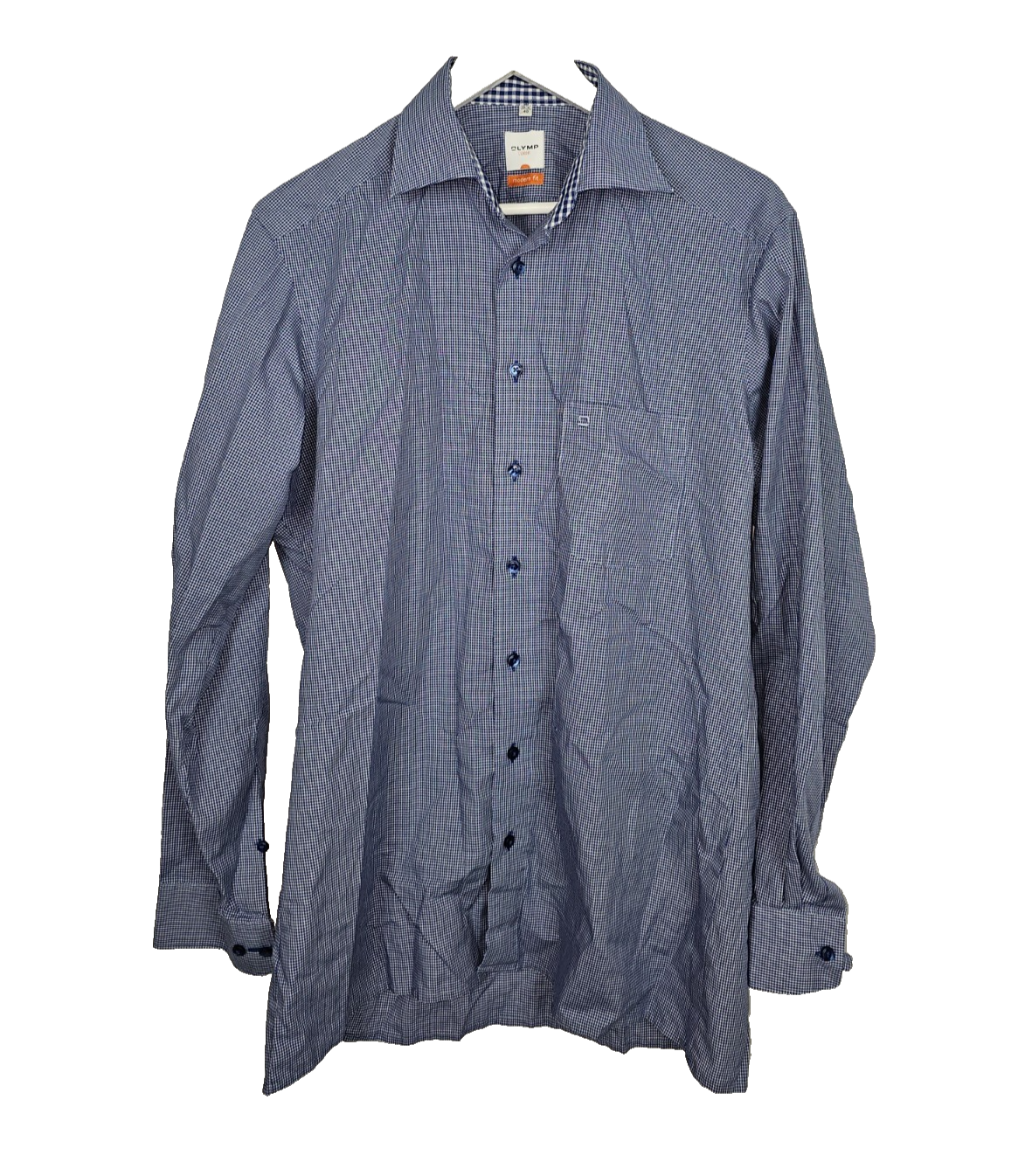 EK7626 Herren Hemd von Olymp, Blau, Gr. 15¾/400