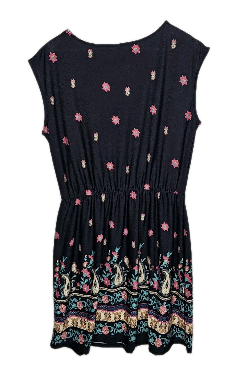 EK9585 Damen Kleid von Laura Torelli, Mehrfarbig, Gr. S (fällt groß aus)3