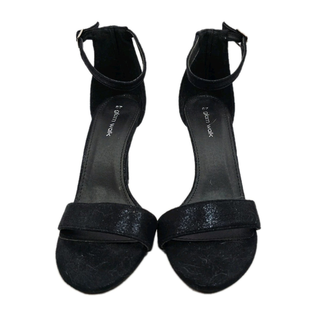 ES880 Damen High-Heel-Sandaletten von glam walk, Schwarz, Gr. 371