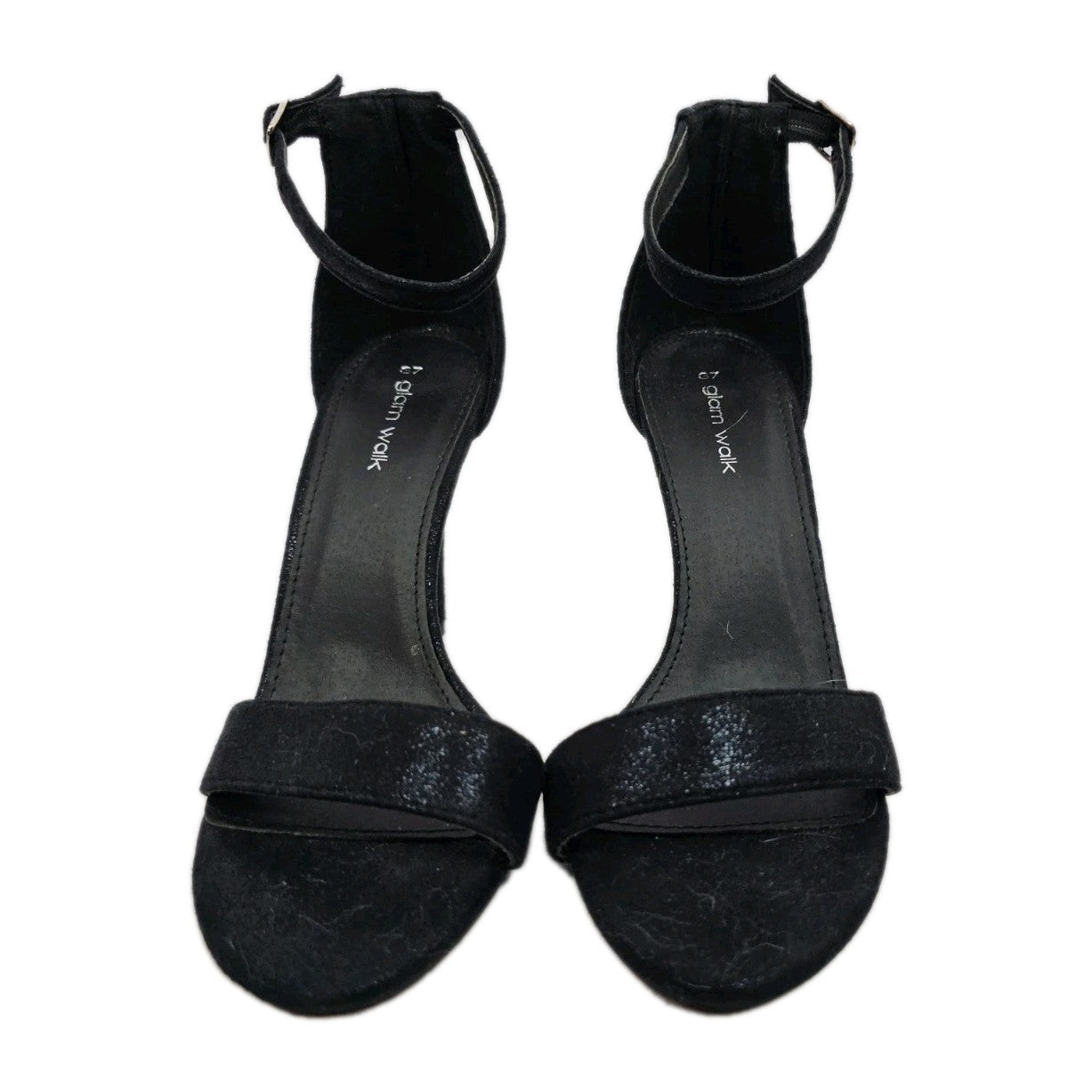 ES880 Damen High-Heel-Sandaletten von glam walk, Schwarz, Gr. 371