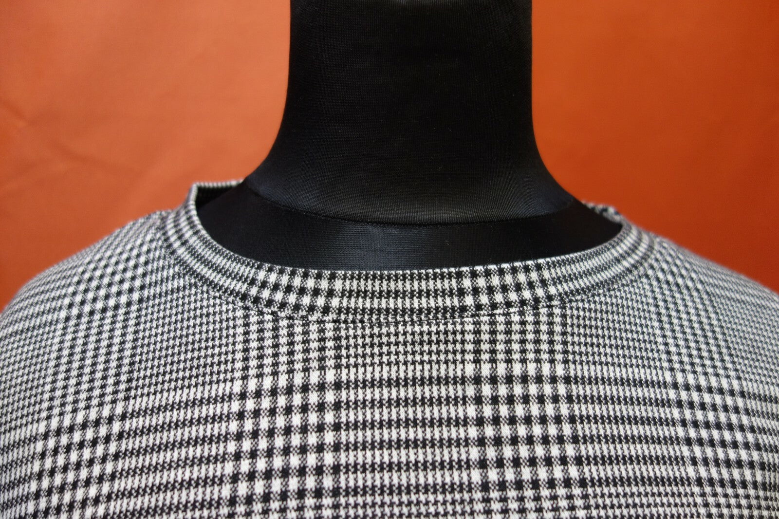 EK0074 Damen Longshirt von Q/S, schwarz-Weiß kariert, XXL1