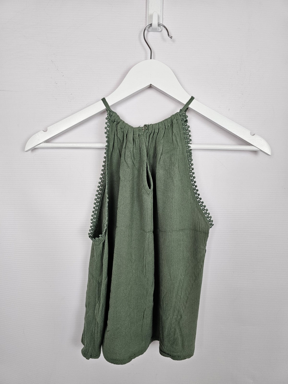 EK8377 Damen Top von H&M, Grün, Gr. 324